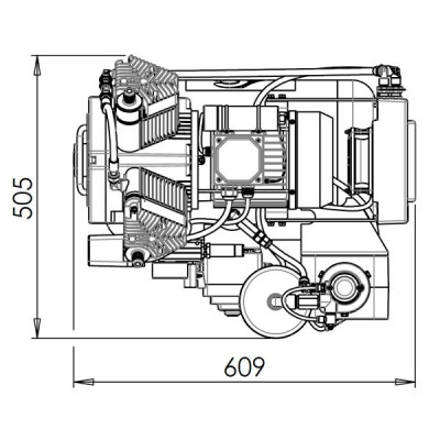 AC-200Q Compresor CATTANI 2 cilidros insonorizado con secado