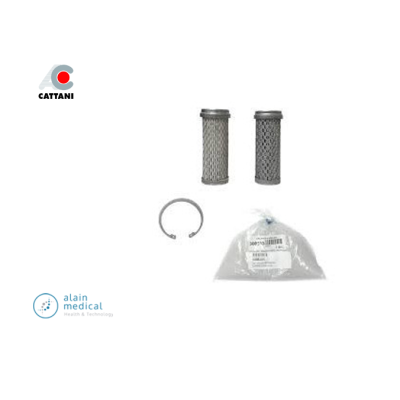 Filtro Hepa H14 compresores cattani Mantenimiento anual para AC 100